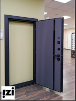 Входная дверь OIKO ACOUSTIC K2 Grey Soft/Art Софт серый