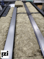 Входная дверь OIKO ACOUSTIC K2 Grey Soft/K1 Софт белый