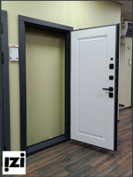 Входная дверь OIKO Standart Classic Grey / Софт Белый