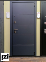 Стальная дверь Porta R 8.П1 Graphite Pro/Alaska