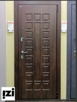 Стальная дверь Porta S-3 51.П61 Almon 28/Cappuccino Veralinga зеркало