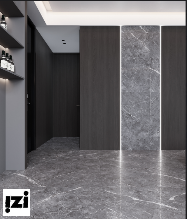 ESPERIA GRIGIO LAPPATO Формат: 120×60 см Поверхность: карвинг, лаппатированная.Керамическая плитка