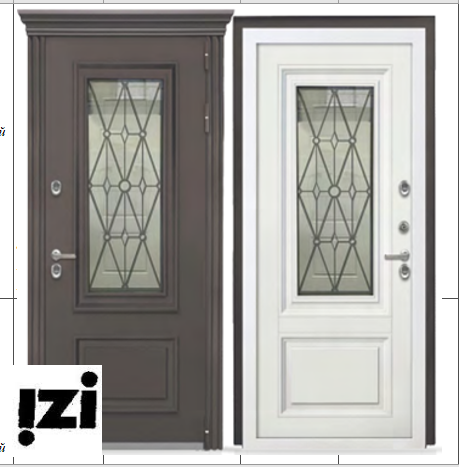 Входные двери  ИРИДА ТЕРМО Тобакко  960-*2200 мм