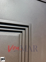 Входные двери Астерия  муар  меланж кортен терморазрыв,