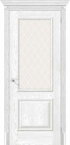 Классико-13 Silver Ash White Сrystal