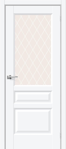 Неоклассик-35 White Silk White Сrystal