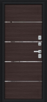 Thermo Лайн/BChrome Букле черное/Wenge Melinga