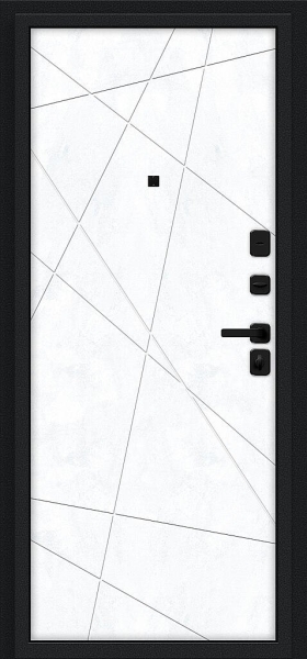 Граффити-5/SBlack Букле черное/Snow Art