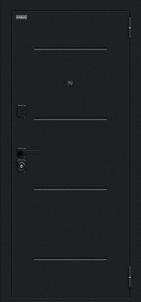 Техно/SBlack Букле черное/White Silk