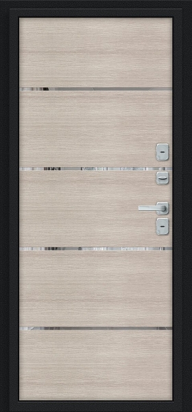 Thermo Лайн/BChrome Букле черное/Cappuccino Melinga