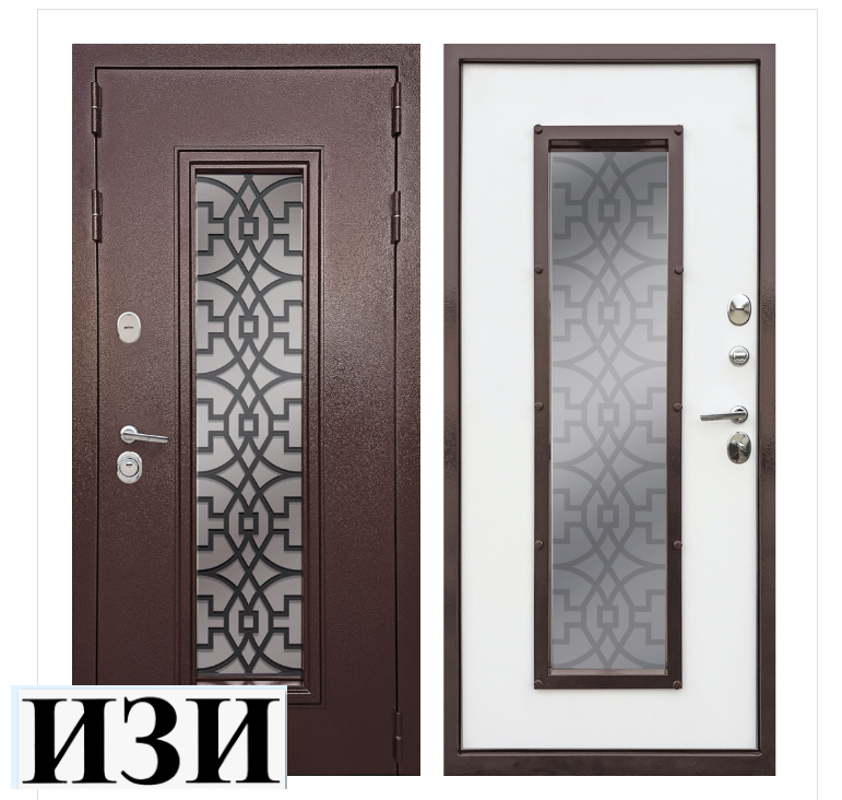 Входные двери Камила Антик медь уличная дверь без терморазрыва