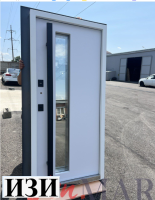 Входные двери Кайрос Термо муар 7016 2 камерный стеклопакет терморазрыв