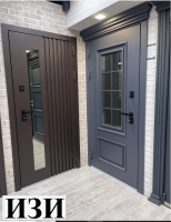 Входные двери Кронос Термо RAl 8019 терморазрыв