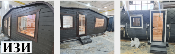 Двухсекционная баня квадро-хаус 2,5м х 4м (Квадро -) Ростов на Дону