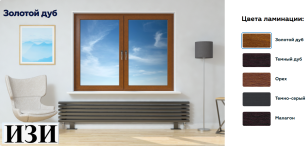 Купить Пластиковое окно Köning 60