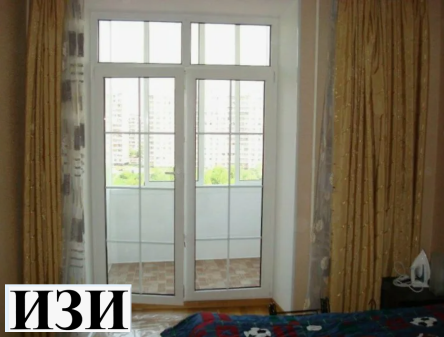 Купить Балконные двери ПВХ для помещений ламинация графит  Ростов на Дону