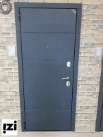 TANDOOR Входные двери ТАНДОР Кредо бетон графит белый ясень дверь для квартир