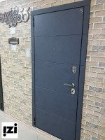 TANDOOR Входные двери ТАНДОР Кредо бетон графит белый ясень дверь для квартир