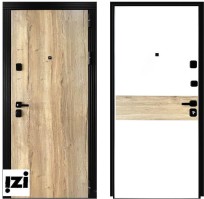 ВХОДНЫЕ ДВЕРИ IMPRESS Бруно Внешнее покрытие: МДФ 10 мм Дуб Гилифакс, дверь металлическая для квартиры