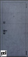 Входные металлические двери СКАНДИ ВИД ВНЕШНЕЙ ОТДЕЛКИ: бетон графит , Дверь для квартиры