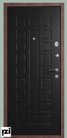 Входные металлические двери СТАНДАРТ ВИД ВНЕШНЕЙ ОТДЕЛКИ: Антик медный, внутри венге , Дверь для квартиры,частного дома, коттеджа