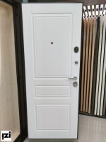 Входные металлические двери МЕГА-NEW ТРИО ВИД ВНЕШНЕЙ ОТДЕЛКИ: Черный букле, Дверь для квартиры,частного дома, коттеджа