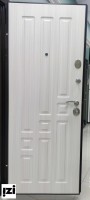 Входные металлические двери КОМФОРТ 2 ВИД ВНЕШНЕЙ ОТДЕЛКИ: Антик медный, сандал белый внутренняя панель , Дверь для квартиры, частного дома и коттеджа