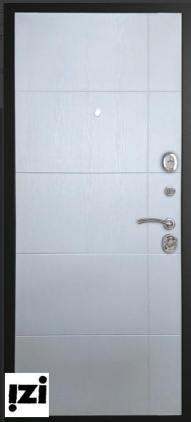 Входные металлические двери ЭЛЕГАНТ ВИД ВНЕШНЕЙ ОТДЕЛКИ: софт графит,АРИАНТЫ ВНУТРЕННЕГО ПОКРЫТИЯ : Белое дерево Дверь для квартиры,