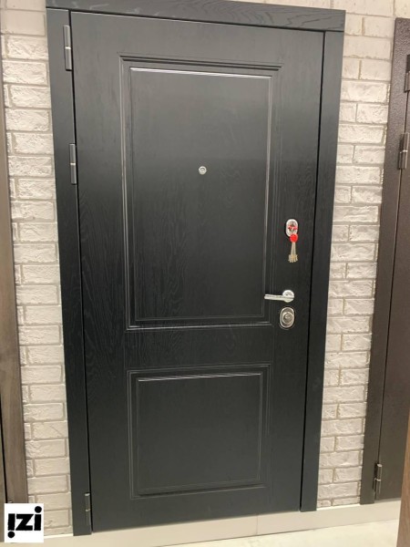 Входные двери Краснодара БЛЭК Альберо Блэк Внутри: МДФ 10 мм Белый матовый. двери для квартиры
