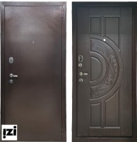 Входные двери СЛАВИЯ Покрытие снаружи: Антик медный ,дверь для частного дома, коттеджа и квартиры