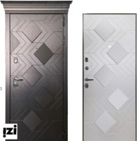 Входные двери БОРДО Покрытие снаружи: Влагостойкий МДФ 16 мм (Софт бордо) ,дверь для квартиры
