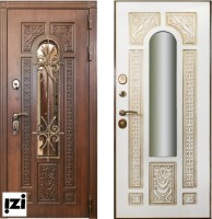 Входные двери ,ЛАЦИО Покрытие снаружи: Влагостойкий МДФ, дверь для частного дома, коттеджа  квартиры