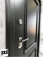 ВХОДНЫЕ ДВЕРИ Металлическая входная дверь Самури-2 Муар темно серый 7016 ,  ДВЕРИ ДЛЯ ЧАСТНОГО ДОМА И КОТТЕДЖИ И  КВАРТИРЫ