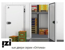 Холодильные, маятниковые и технологические двери, Распашные холодильные двери серии «Оптима» (РДО О)