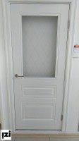Межкомнатные двери Венеция-1" ДГ Эмаль Ral 9003