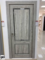 Межкомнатные двери  NEO LOFT Luxury wood стекло графит Мелфорд грей