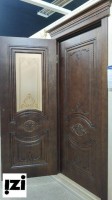 Межкомнатные двери ЗАКАЗНАЯ шпон Моцарт бренди (погонаж обычный)  ДГ