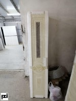 Межкомнатные двери Моцарт элитный дуб 9001 + патина янтарь (погонаж обычный) ДГ