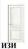 Межкомнатные двери Полотно глухое Vinyl Спарта-2 белый
