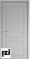 Межкомнатные двери Эмаль-1 Полотно глухое Эмаль НеоКлассика-2  серый (защелка маг.)