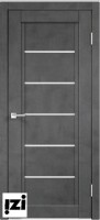 Межкомнатные двери Дверь Schlager Paris, лофт темный (, ПОС, мателюкс, 2000мм, 40мм, экошпон, лофт темный)