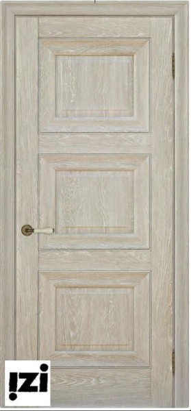 Межкомнатные двери Дверь Pascal 3, дуб седой (ПГ, 2000мм, 38мм, полипропилен, дуб седой)
