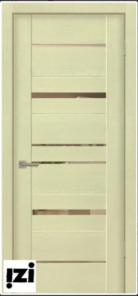 Межкомнатные двери Дверь Mistral 5B, софт капучино (ПГ, 2000мм, 38мм, полипропилен, софт капучино)