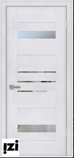 Межкомнатные двери Дверь Mistral 9Z, лофт белый ( ПГ, 2000мм, 38мм, полипропилен, лофт белый )