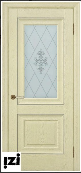 Межкомнатные двери Дверь Pascal 2, ясень патина (ПОС, 2000мм, 38мм, полипропилен, ясень патина)