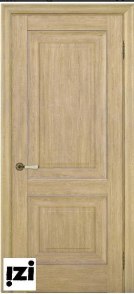 Межкомнатные двери Дверь Pascal 2, дуб натуральный (ПГ, 2000мм, 38мм, полипропилен, дуб натуральный)