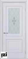 Межкомнатные двери Дверь Pascal 2, белый матовый (ПОС, 2000мм, 38мм, полипропилен, белый матовый)