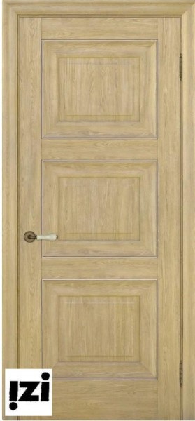 Межкомнатные двери Дверь Pascal 3, дуб натуральный (ПГ, 2000мм, 38мм, полипропилен, дуб натуральный)