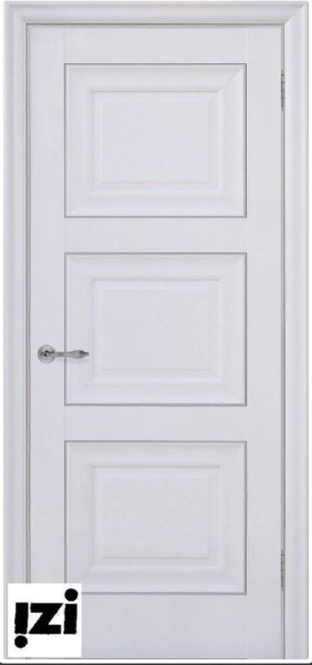 Межкомнатные двери Дверь Pascal 3, белый матовый (ПГ, 2000мм, 38мм, полипропилен, белый матовый)