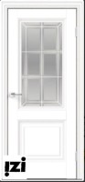 Межкомнатные двери Дверь ALTO 8V эмалит белый (ПОС, английская решетка, 2000мм, 40мм, экошпон, эмалит белый)